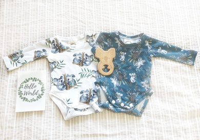 KOALAS  newborn set  with Free Koala wooden teether- In stock