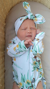 Gumnut & bees newborn set - IN STOCK