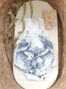 Cuddly koalas  romper - IN STOCK