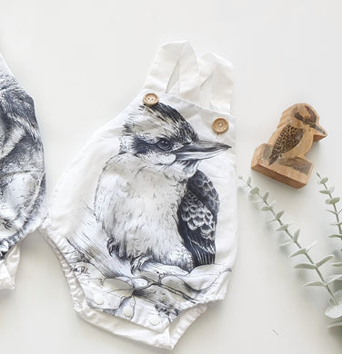 Kora the kookaburra  romper - IN STOCK