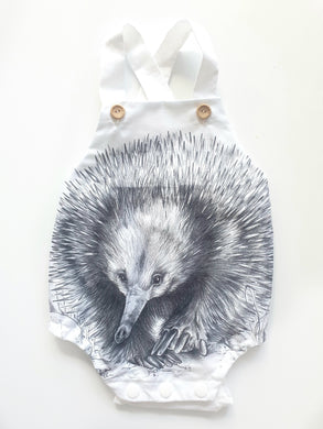 Eddie the Echidna romper -IN STOCK